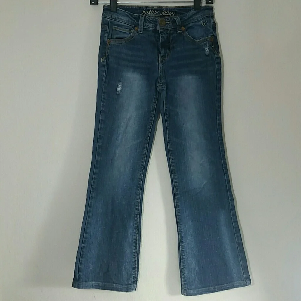 Justice Jeans simply low bootcut stretch 12r